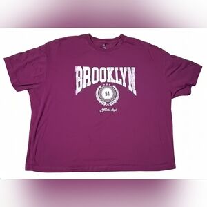 4/20$ NOBO Brooklyn Men's Short Sleeve Purple Tee